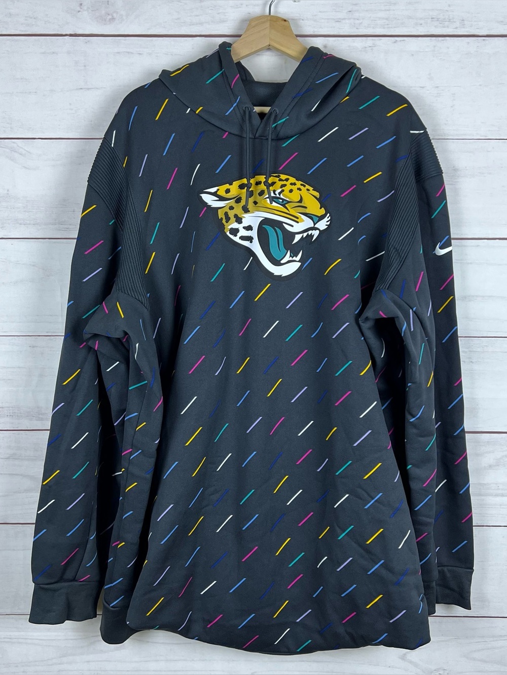 Jacksonville Jaguars Player Team Issued Nike On-Field Hoodie 3XL Crucial Catch